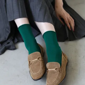 021132468 Premium Finest Merino Rolltop LC Socks M