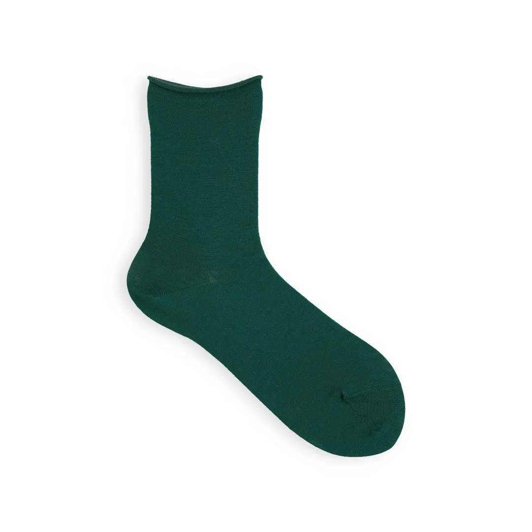 021132468 Premium Finest Merino Rolltop LC Socks M