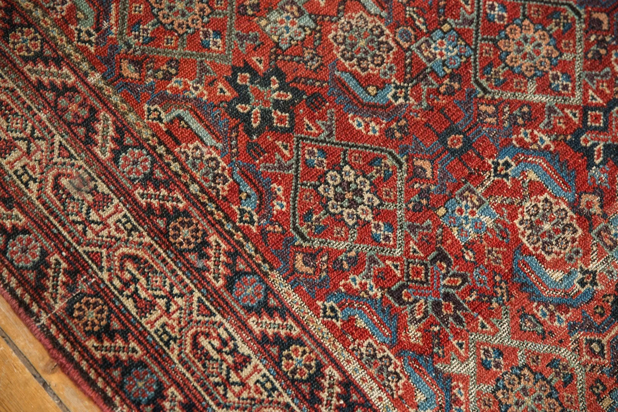 3.5x15 Antique Malayer Rug Runner