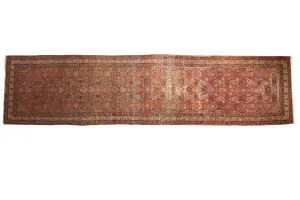 3.5x15 Antique Malayer Rug Runner