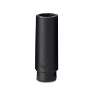 3/8" Drive Metric Intermediate Impact Sockets - 6-PT.