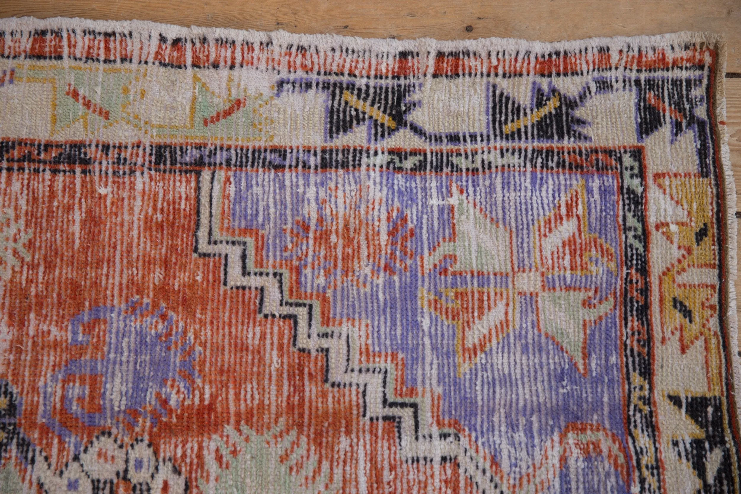 3x6 Vintage Distressed Oushak Rug Runner