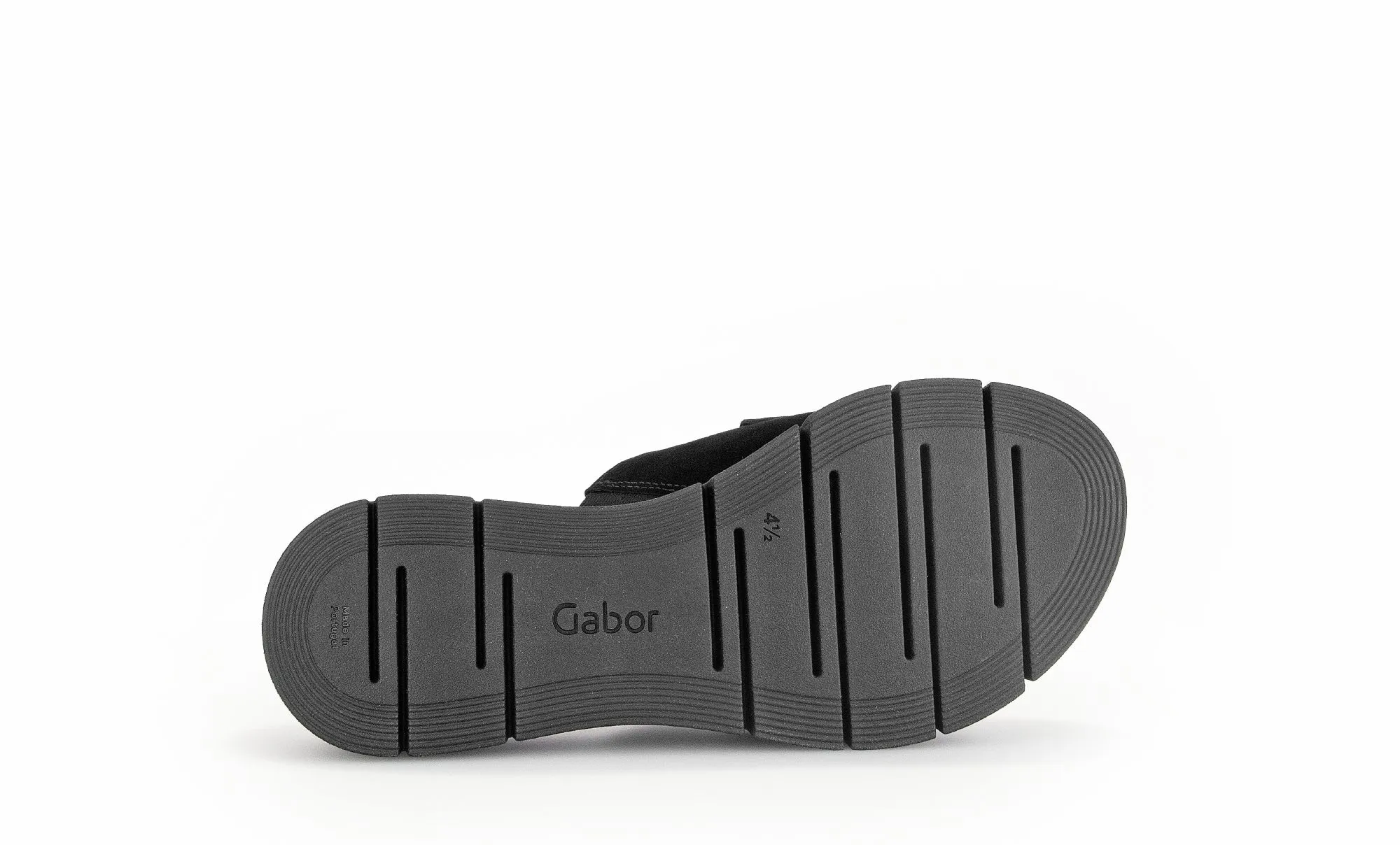 '42.892.47' women's wide fit (H) slides - Black