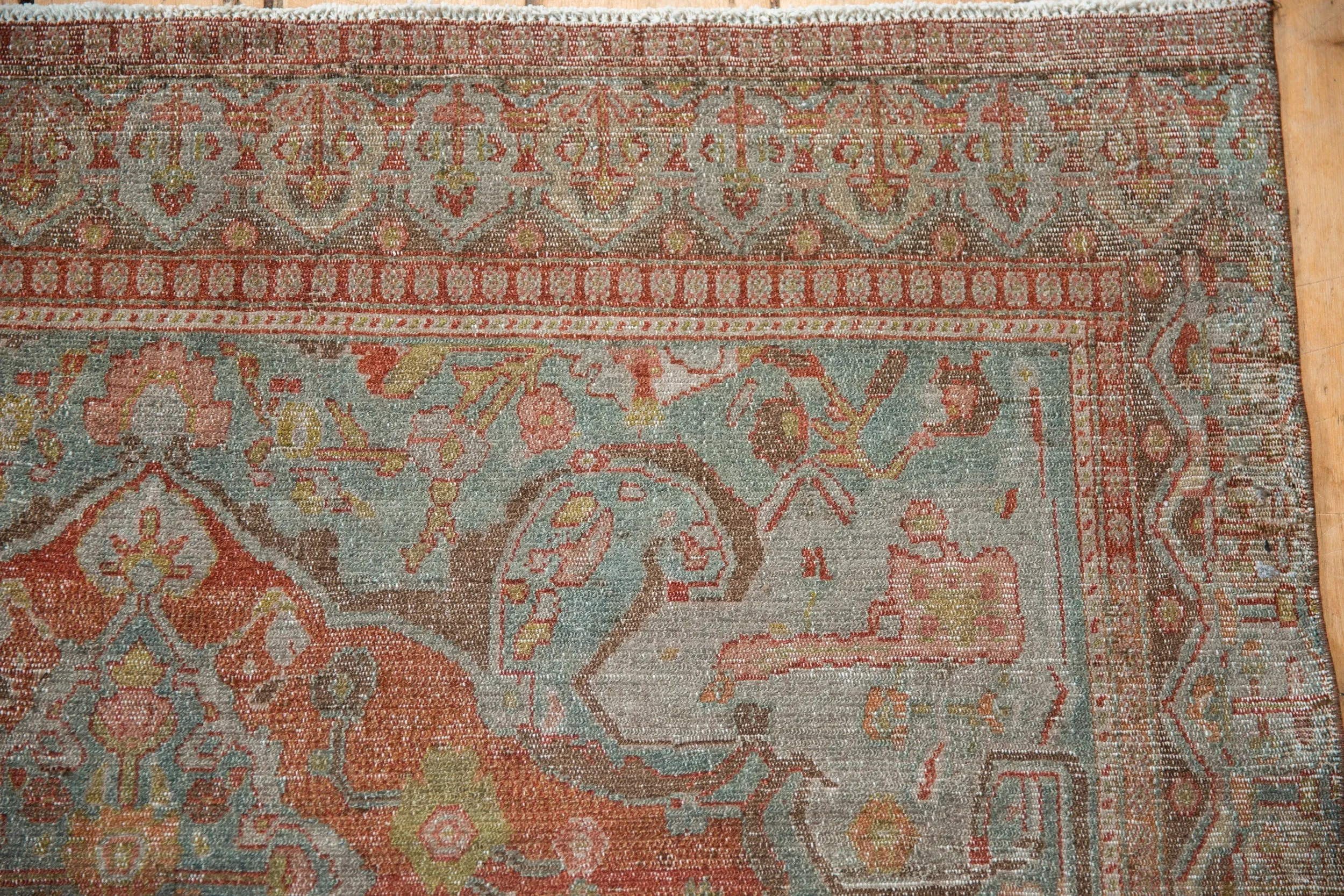 4.5x6 Antique Distressed Malayer Rug