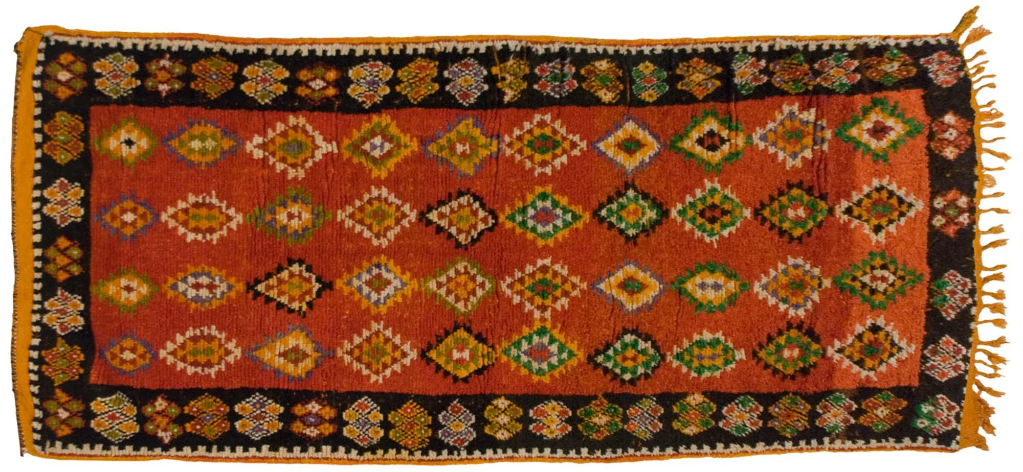 4.5x9.5 Vintage Moroccan Rug Runner