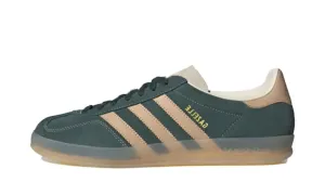 Adidas Gazelle Indoor Shadow Green Warm Sandstone