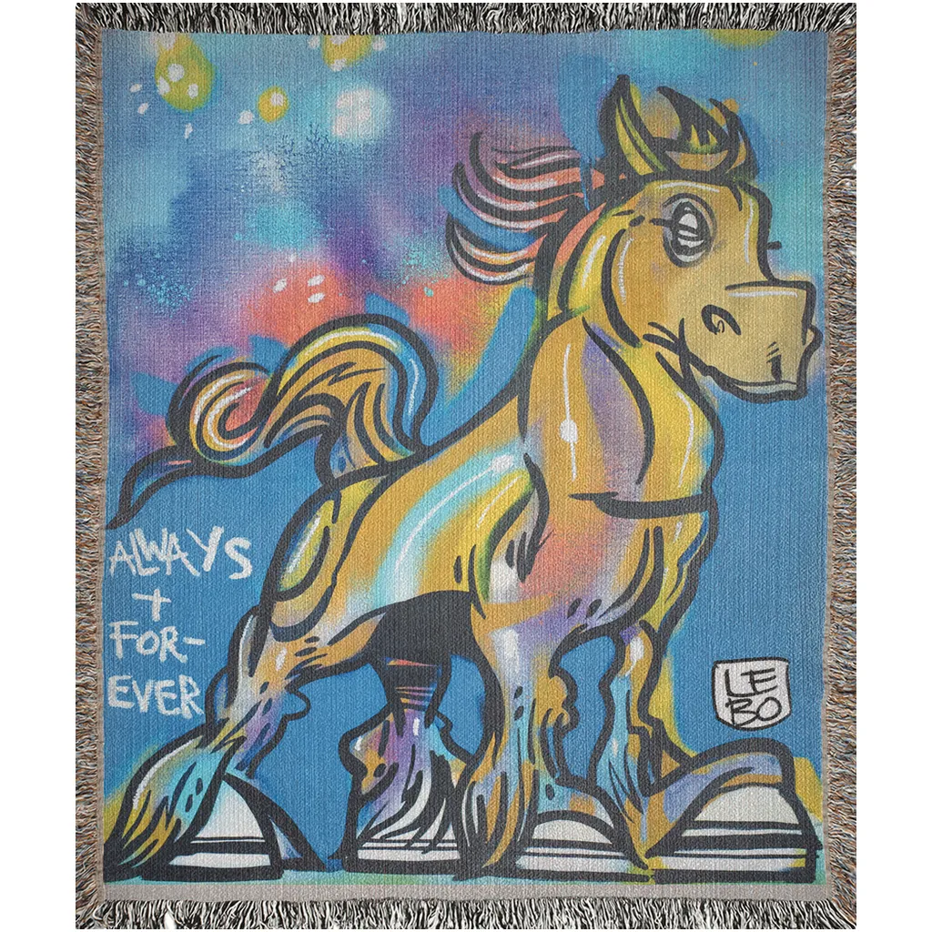 Always and Forever - Lebo Woven Blanket