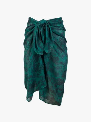 Amagansett Sarong | Jungle Toile