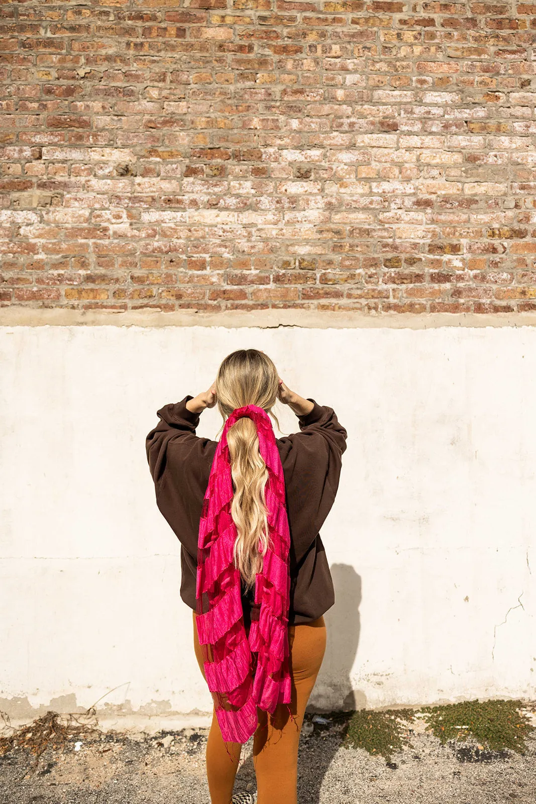 ashley hand woven scarf
