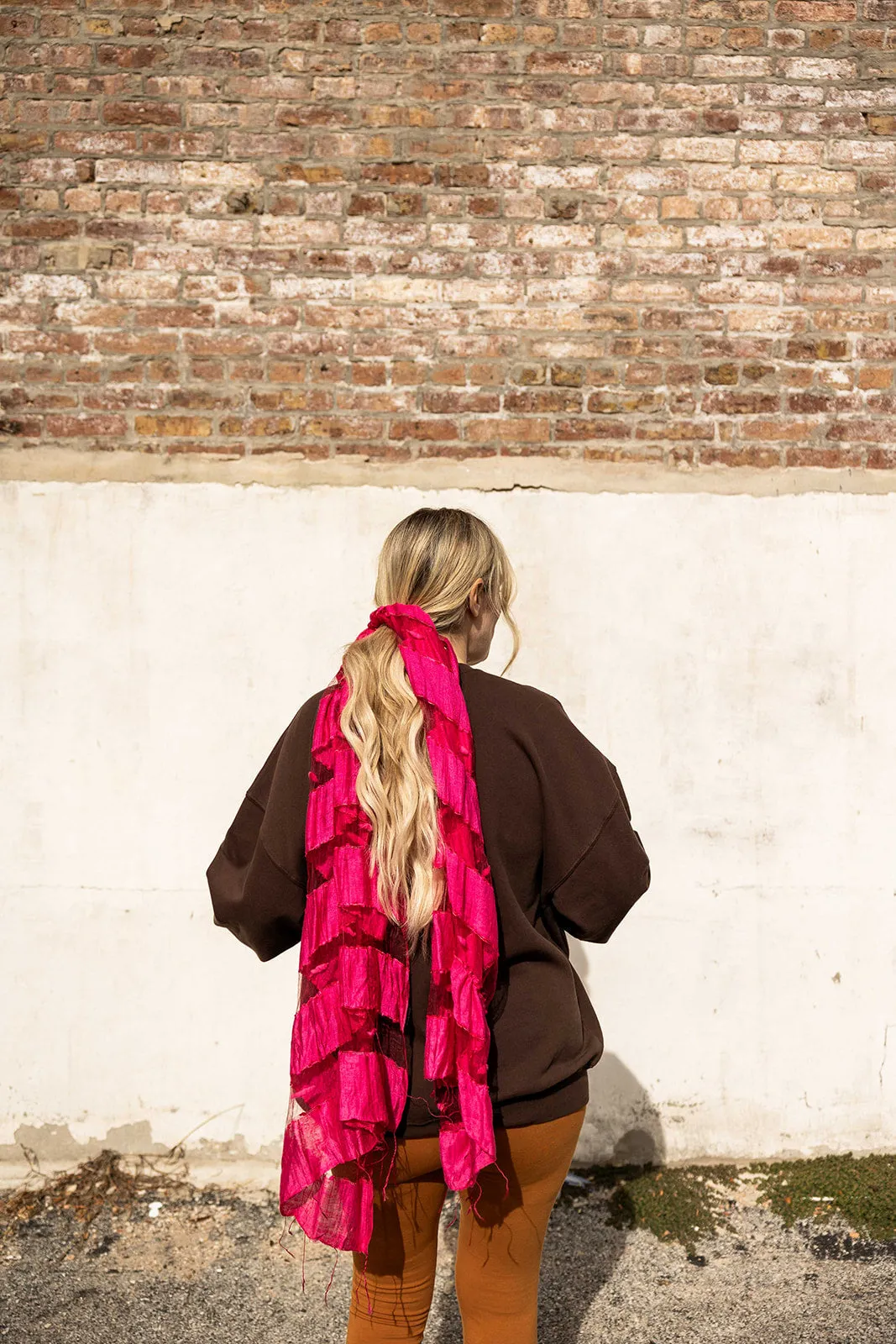 ashley hand woven scarf