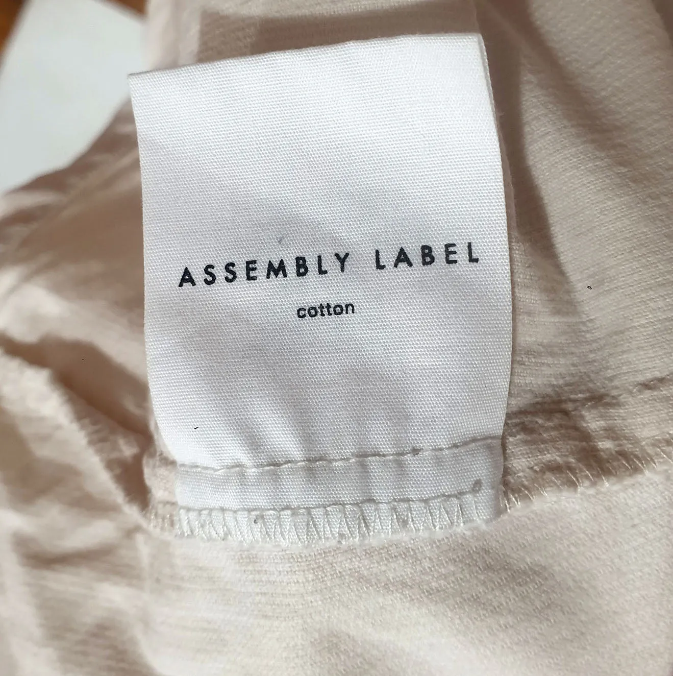 Assembly Label cream dress size 10