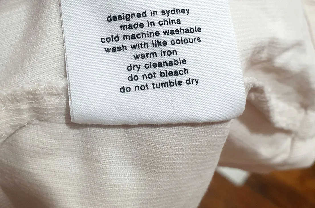 Assembly Label cream dress size 10