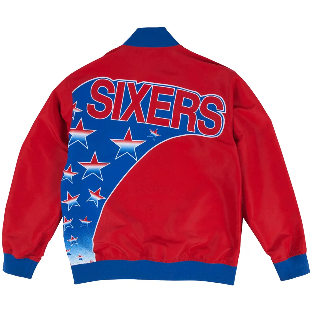 Authentic Warm Up Jacket Philadelphia 76ers 1993-94
