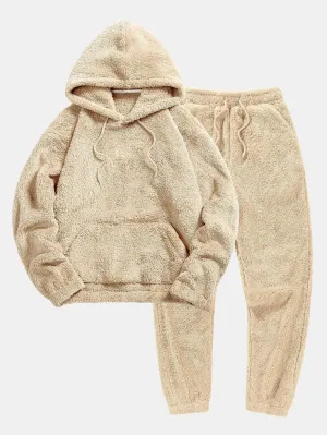 Ben - Lässiger Winter Teddy Trainingsanzug für Herren