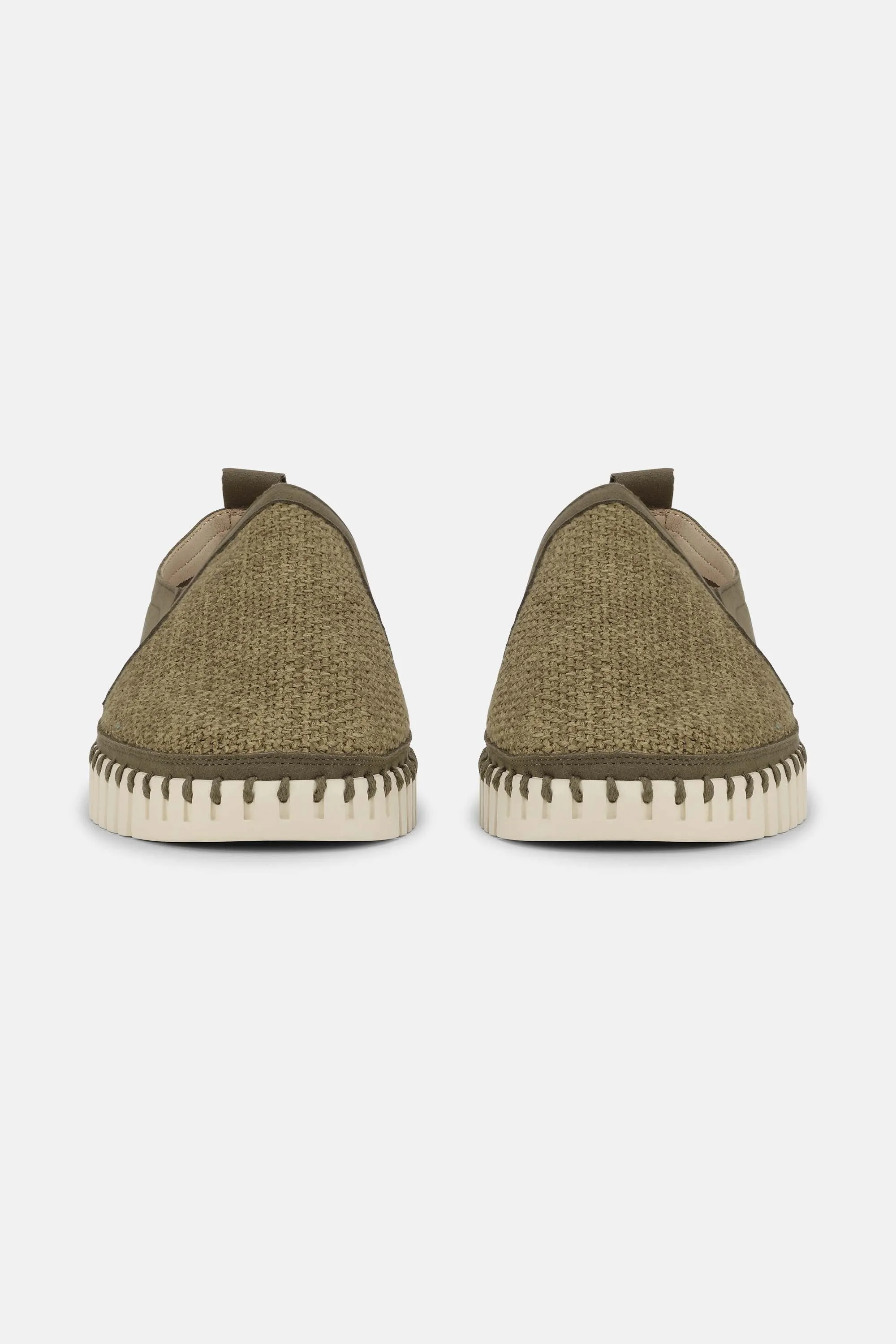 Bequeme Herrenschuhe - Deep Olive Pearled Ivory