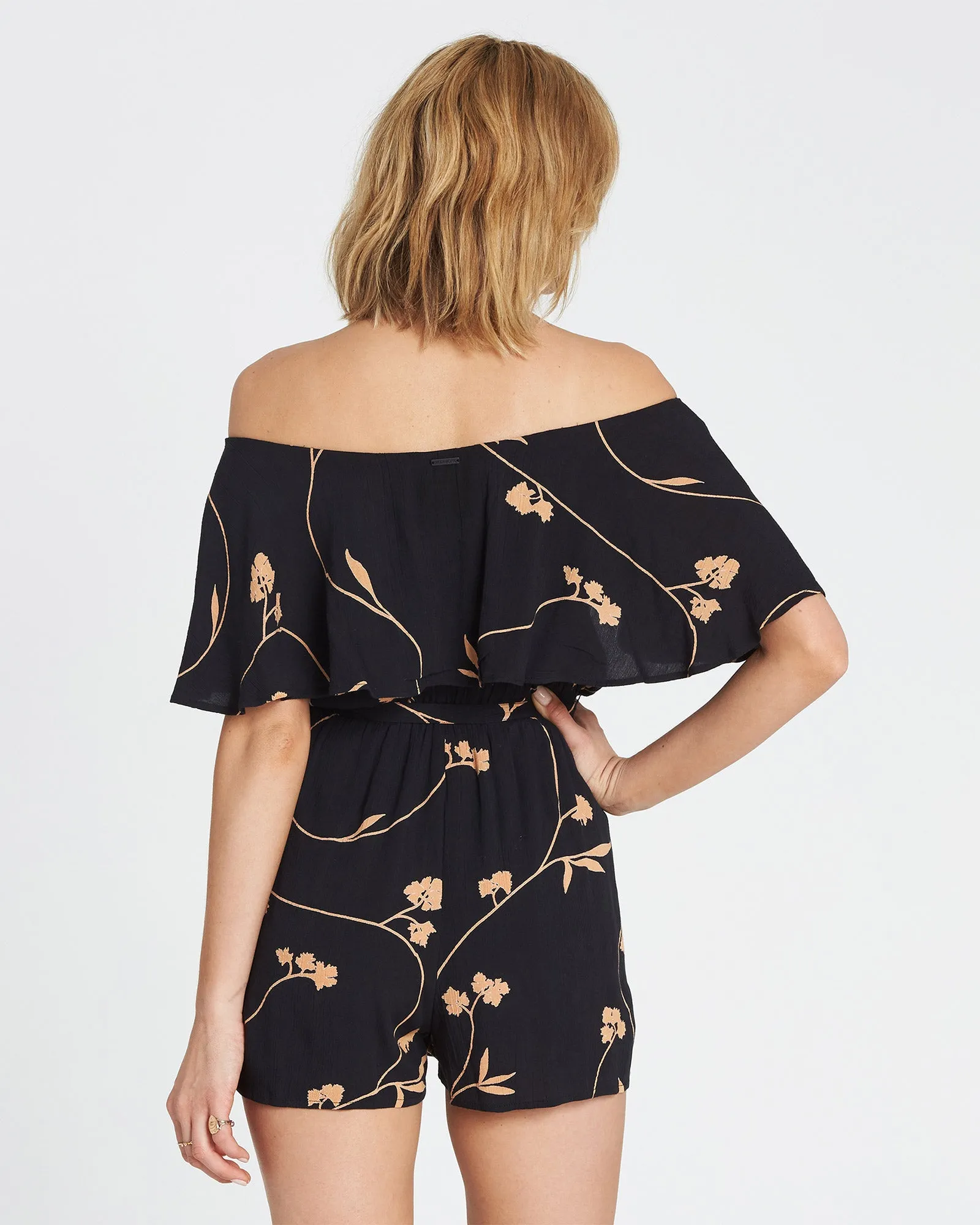 Billabong On The Run Romper Black