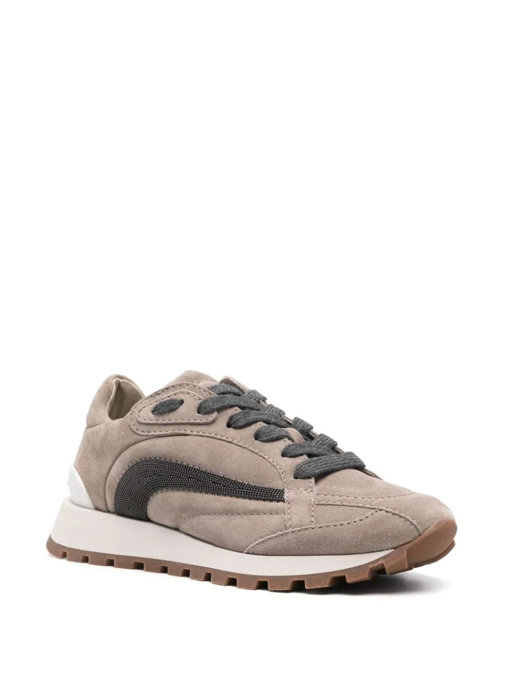 BRUNELLO CUCINELLI Stylish Women's Leather Sneakers