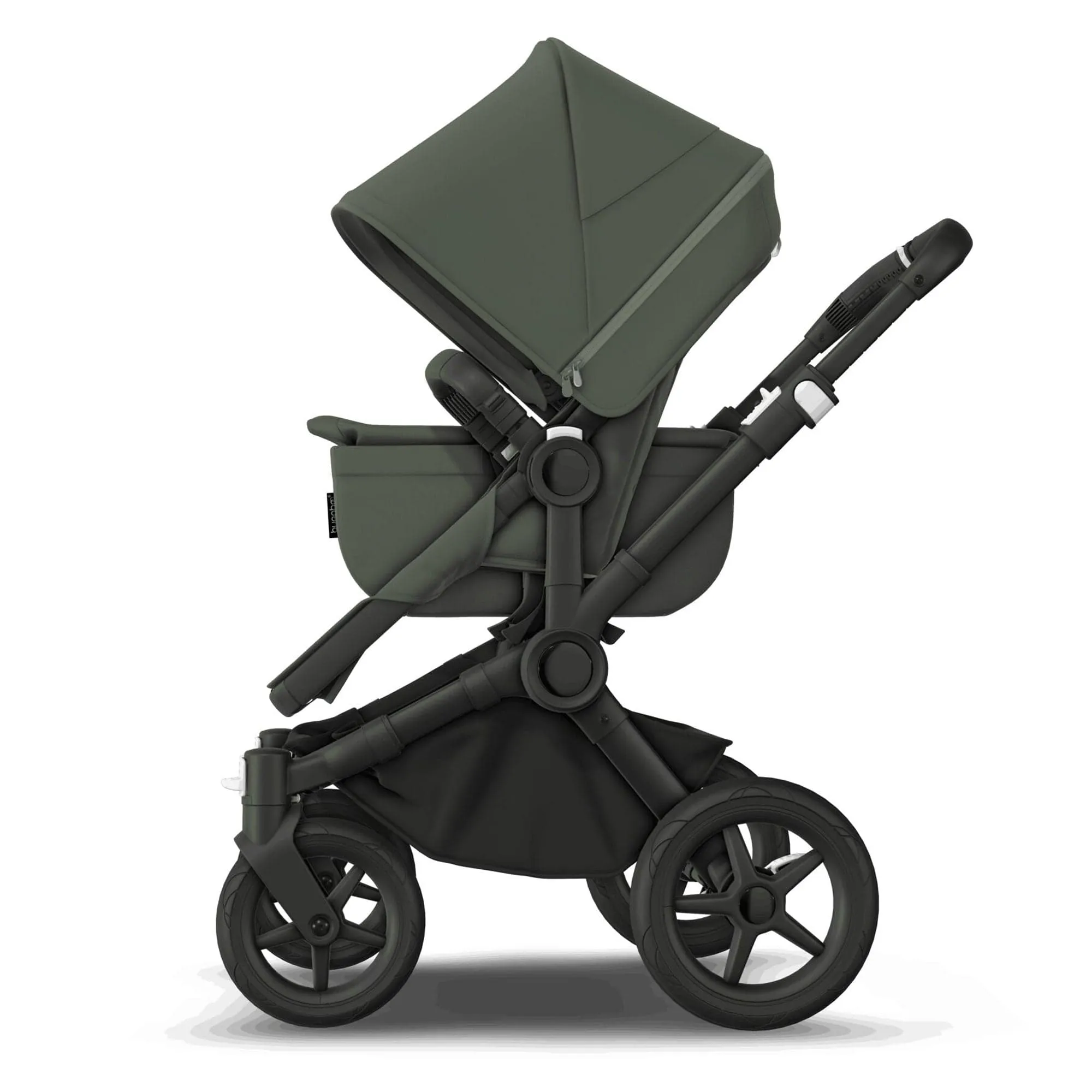 Bugaboo Donkey 5 Mono Cloud T Travel System - Forest Green