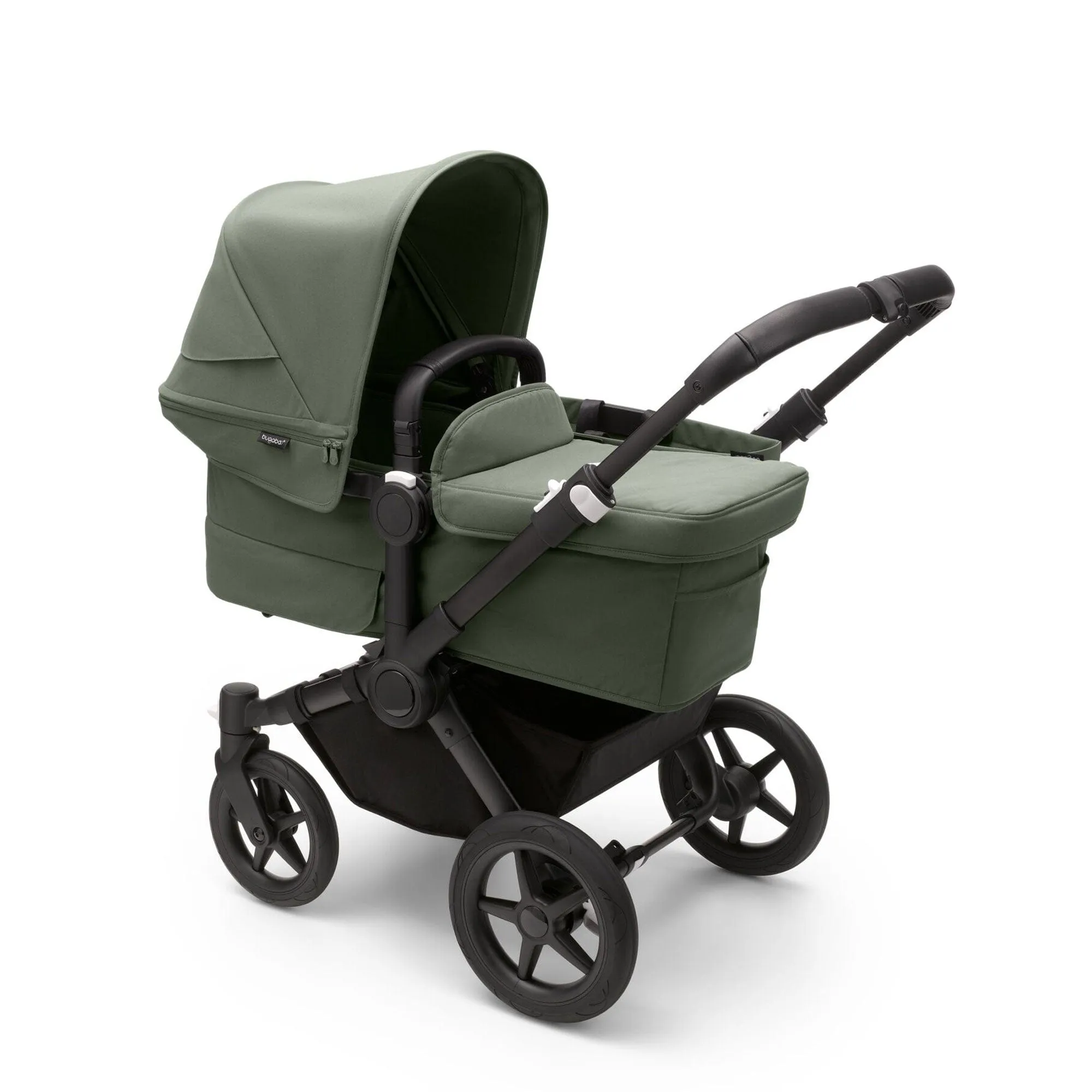 Bugaboo Donkey 5 Mono Cloud T Travel System in Forest Green