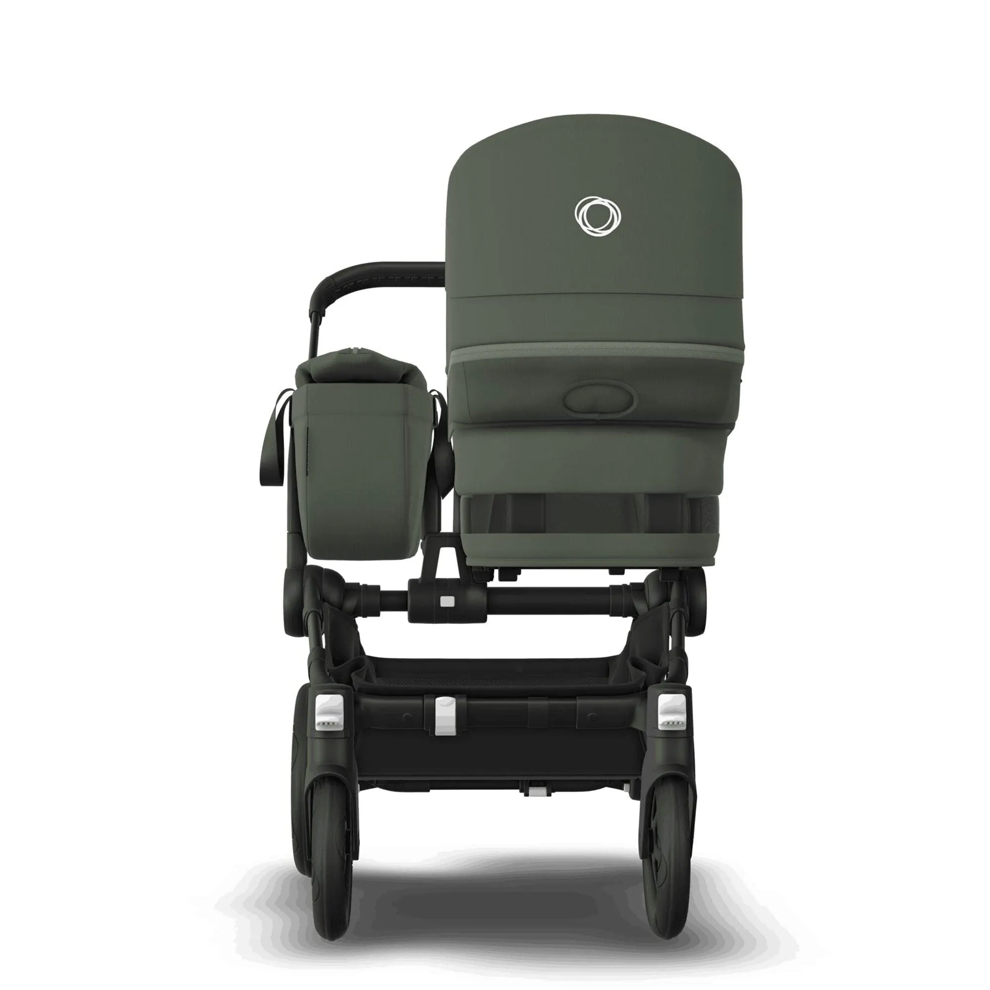 Bugaboo Donkey 5 Mono Cloud T Travel System in Forest Green