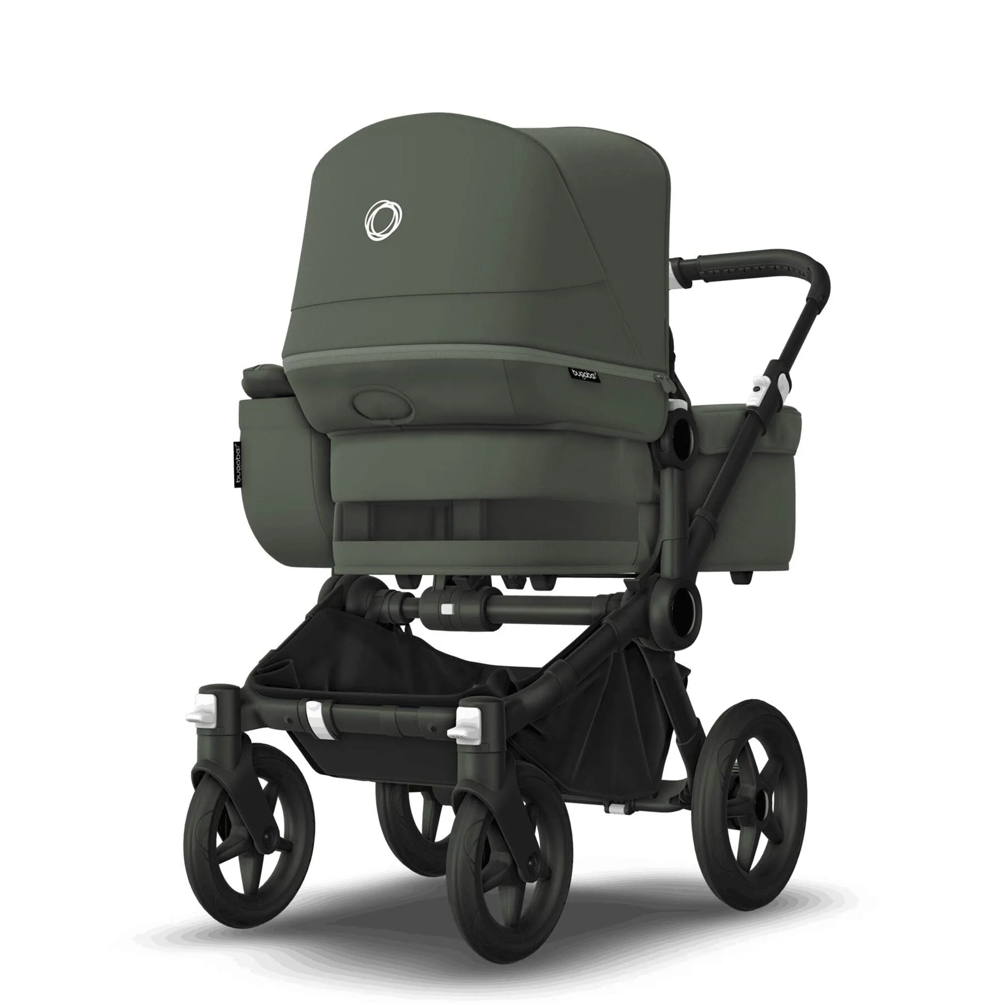 Bugaboo Donkey 5 Mono Cloud T Travel System in Forest Green