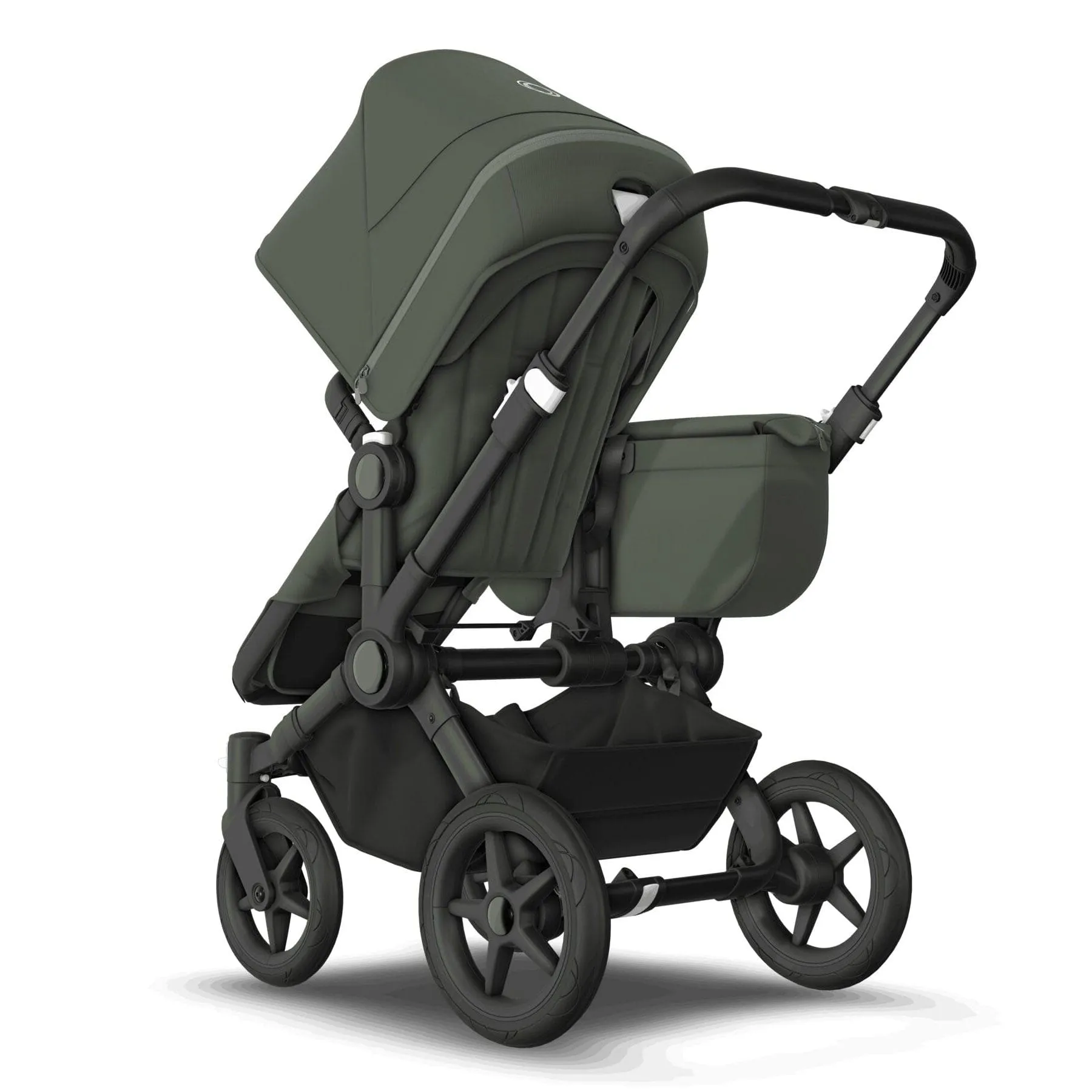 Bugaboo Donkey 5 Mono Cloud T Travel System in Forest Green