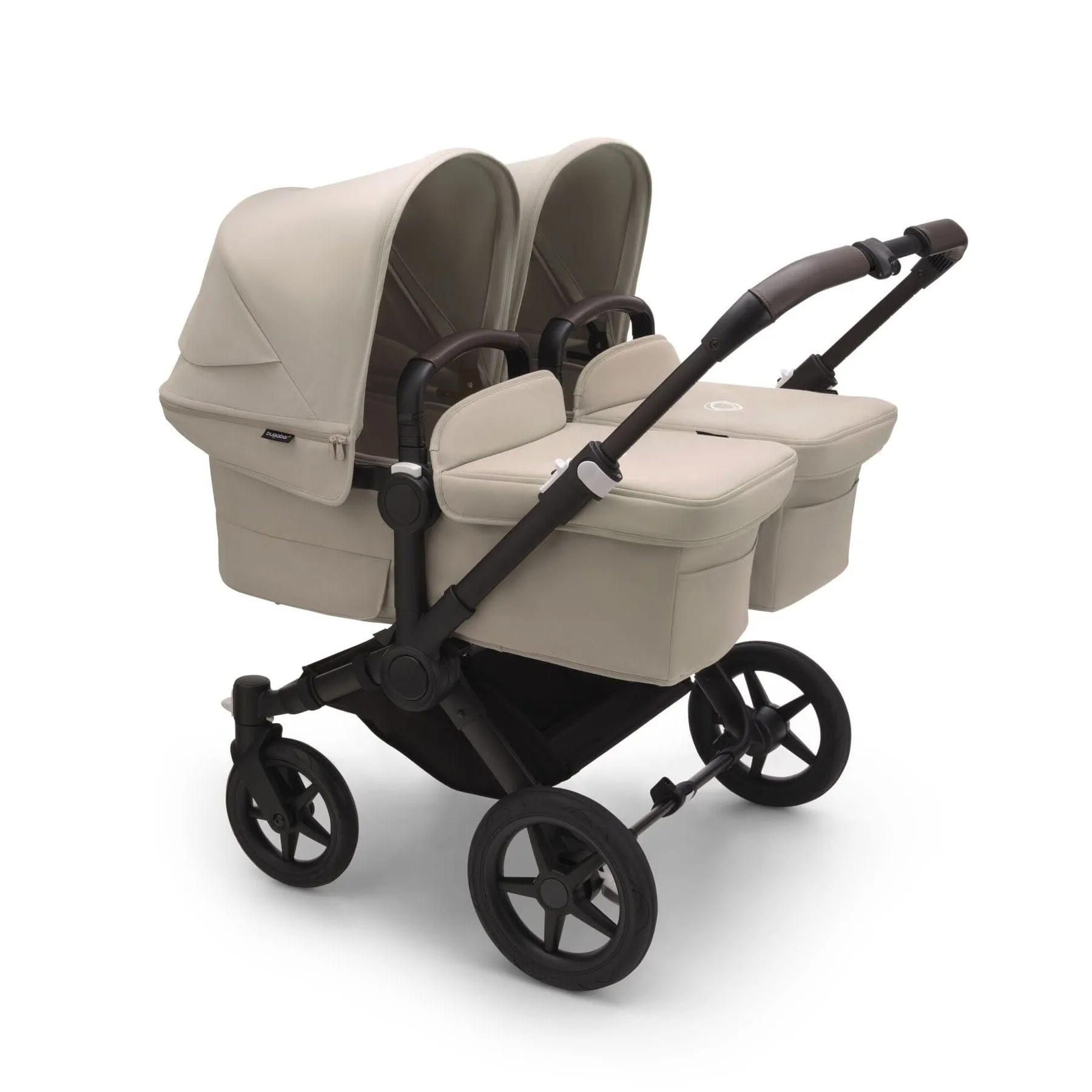 Bugaboo Donkey 5 Twin Complete Turtle Travel System in Desert Taupe
