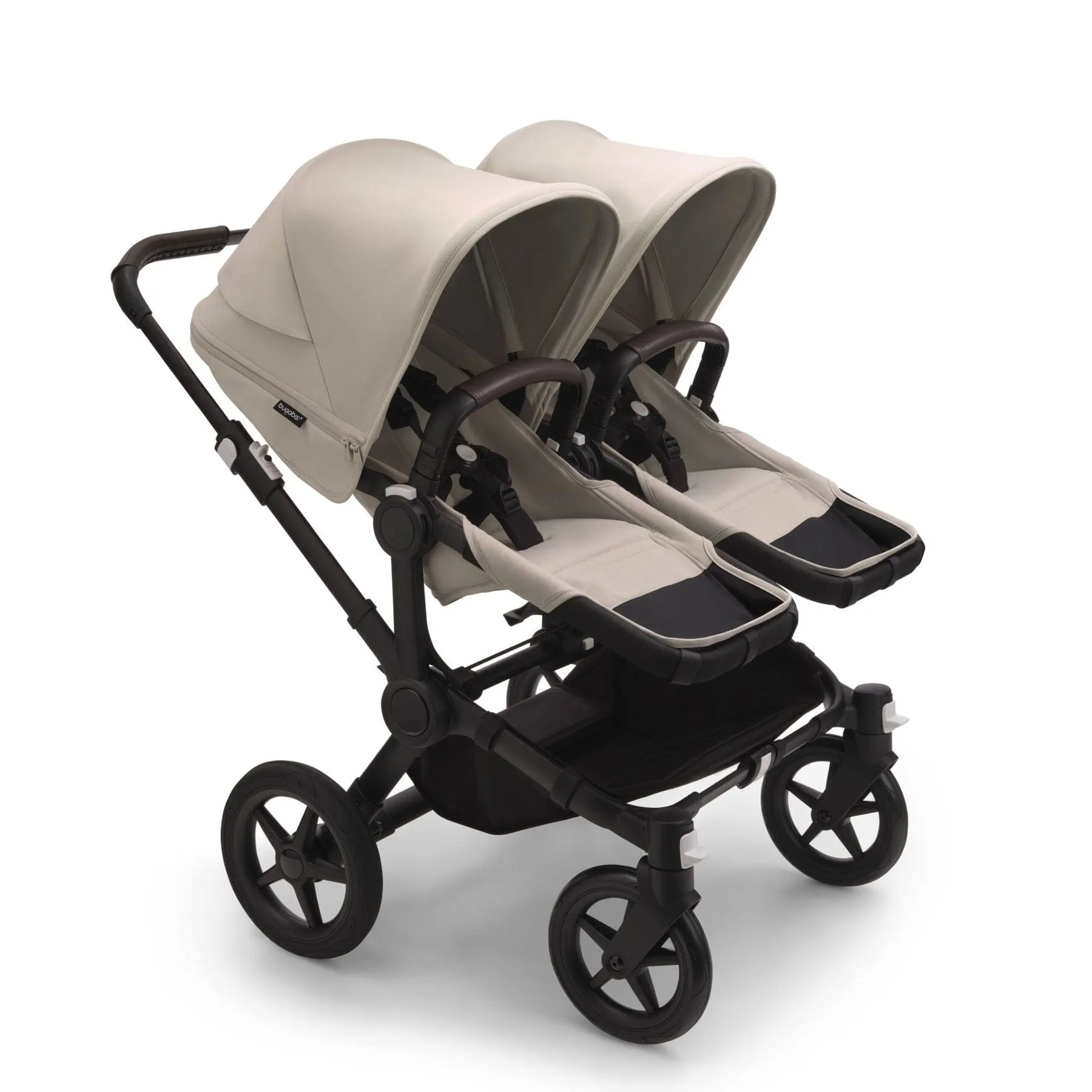 Bugaboo Donkey 5 Twin Complete Turtle Travel System in Desert Taupe