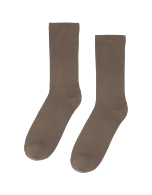 Calcetín Colorful Standard Clásico Orgánico Mujer Warm Taupe