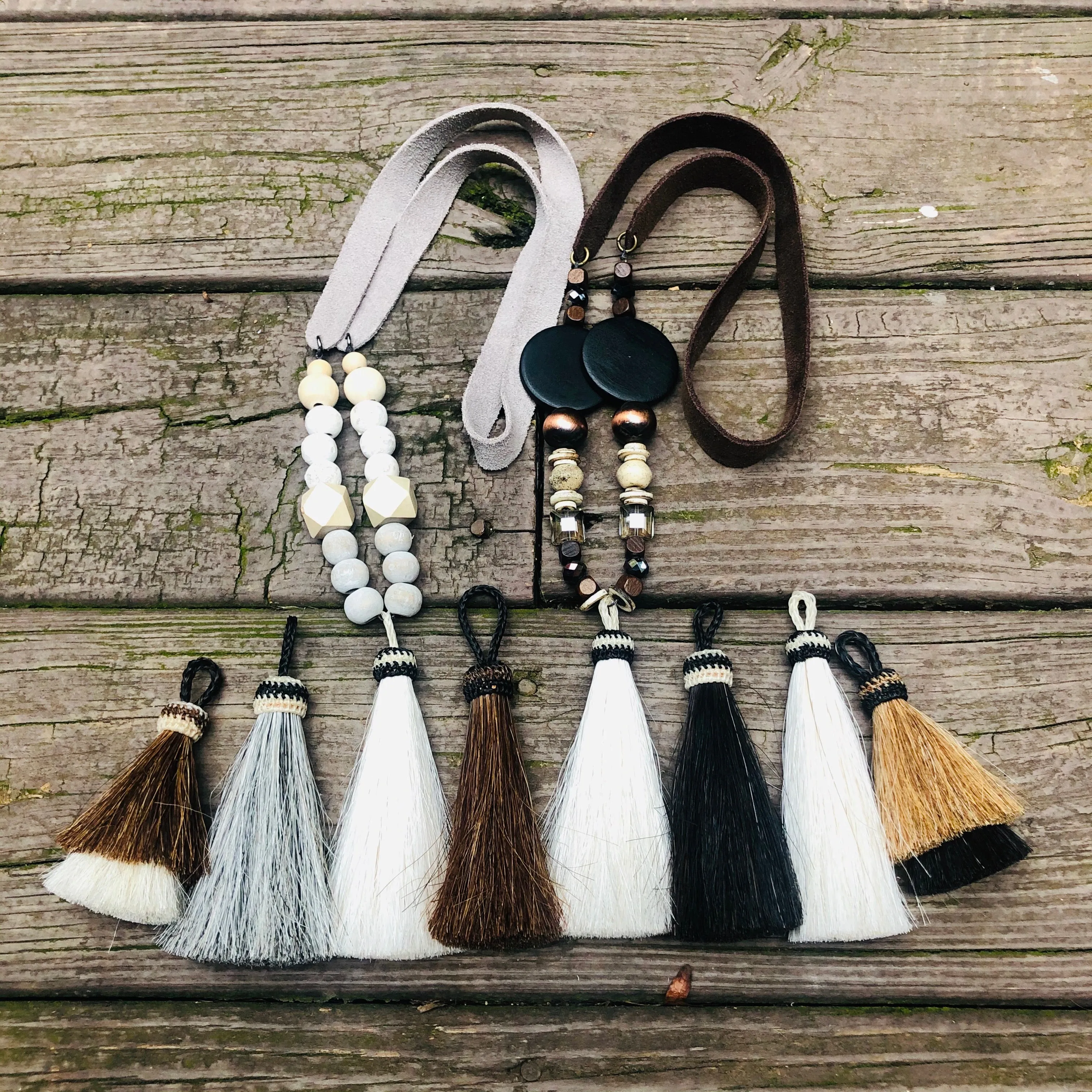 Carley Horse Tassel Necklace