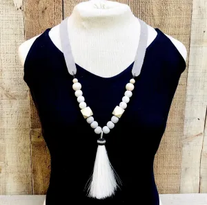 Carley Horse Tassel Necklace