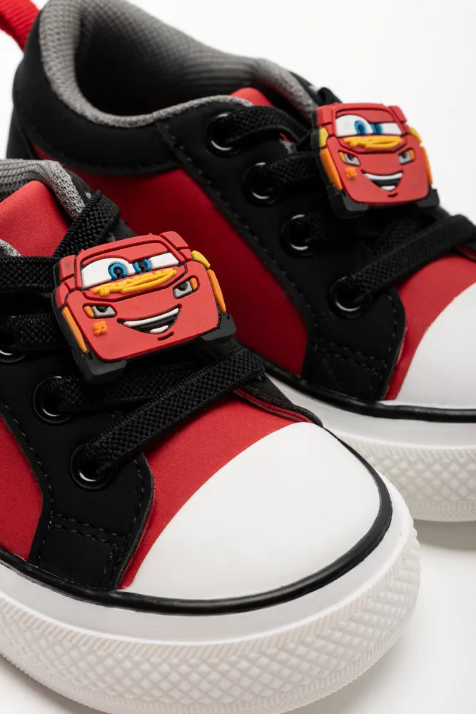 Cars Sneakers Black And Red