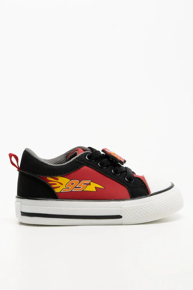 Cars Sneakers Black And Red