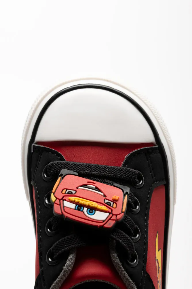 Cars Sneakers Black And Red