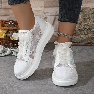 Celestia™ | Stylish Lace Up Sneakers