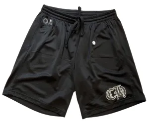Chrome Hearts "Black Mesh" Warm Up Shorts