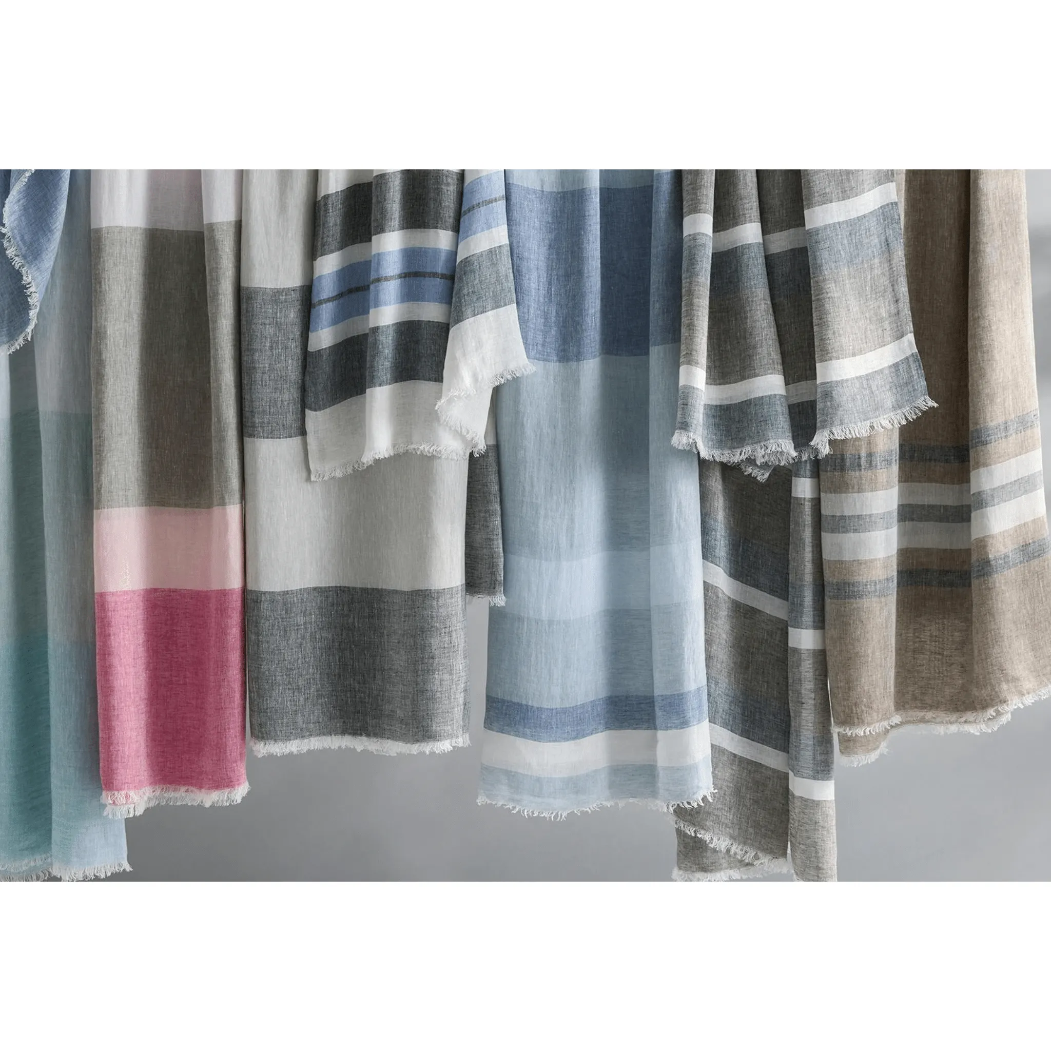 Como 360 Throw - Santa Fe Blue Stripe
