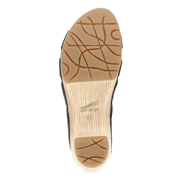 'DANSKO' Women's Lyndi Sandal - Oiled Black