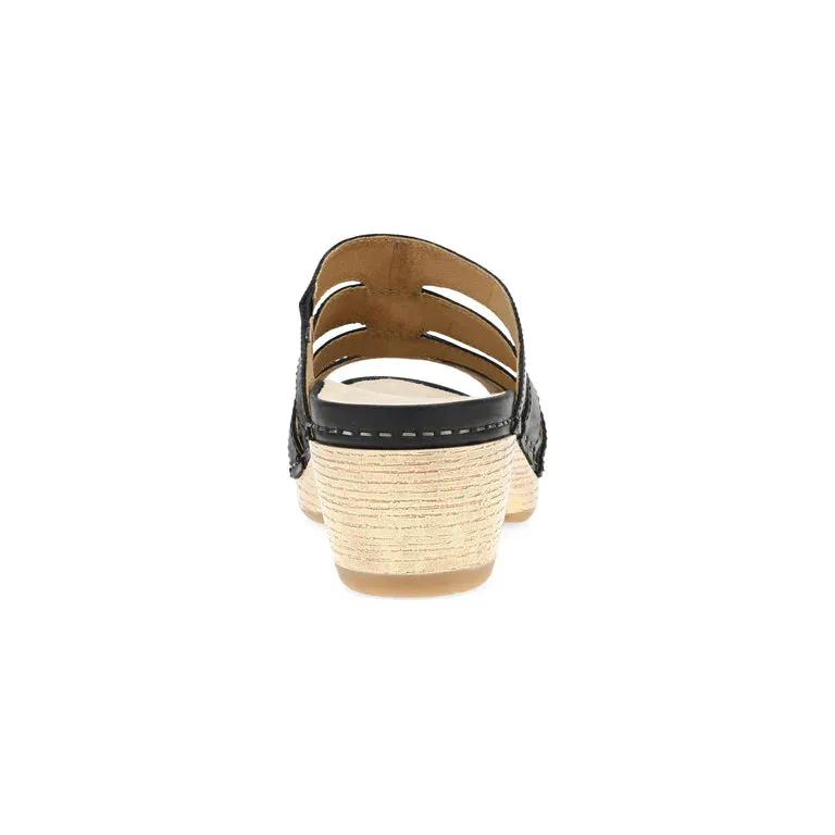 'DANSKO' Women's Lyndi Sandal - Oiled Black