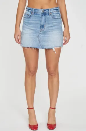 Daze Denim Malibu Mini Skirt - Obviously Vintage