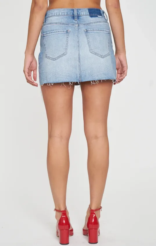 Daze Denim Malibu Mini Skirt - Obviously Vintage