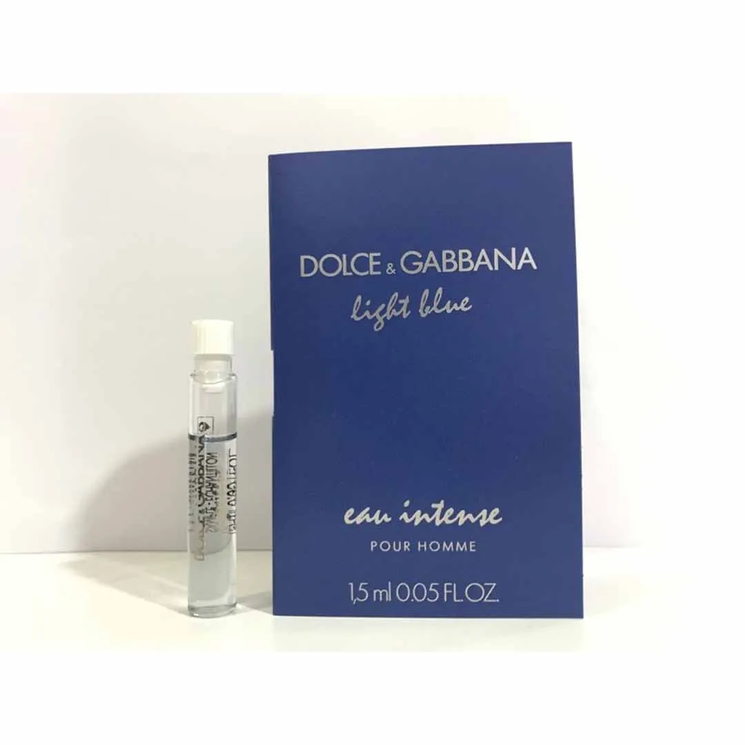 Dolce & Gabbana Light Blue Eau Intense Vial 1.5ml