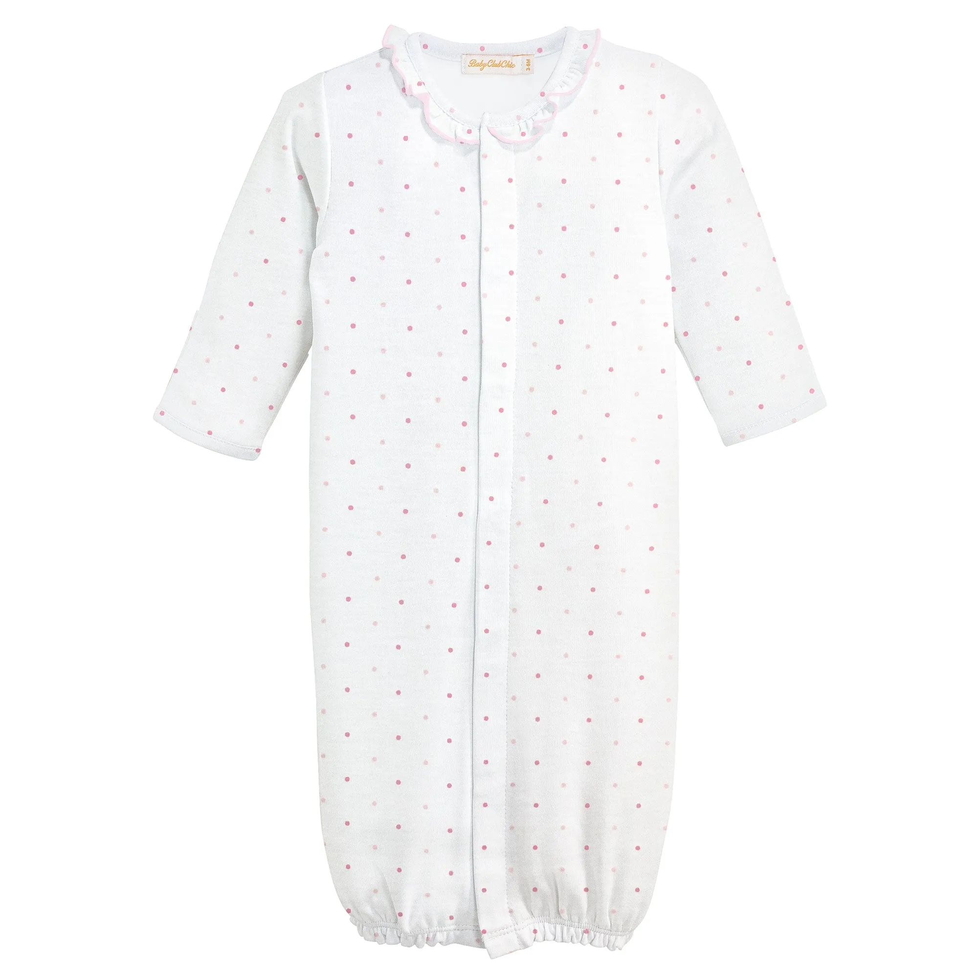 Dots Printed Conv Gown