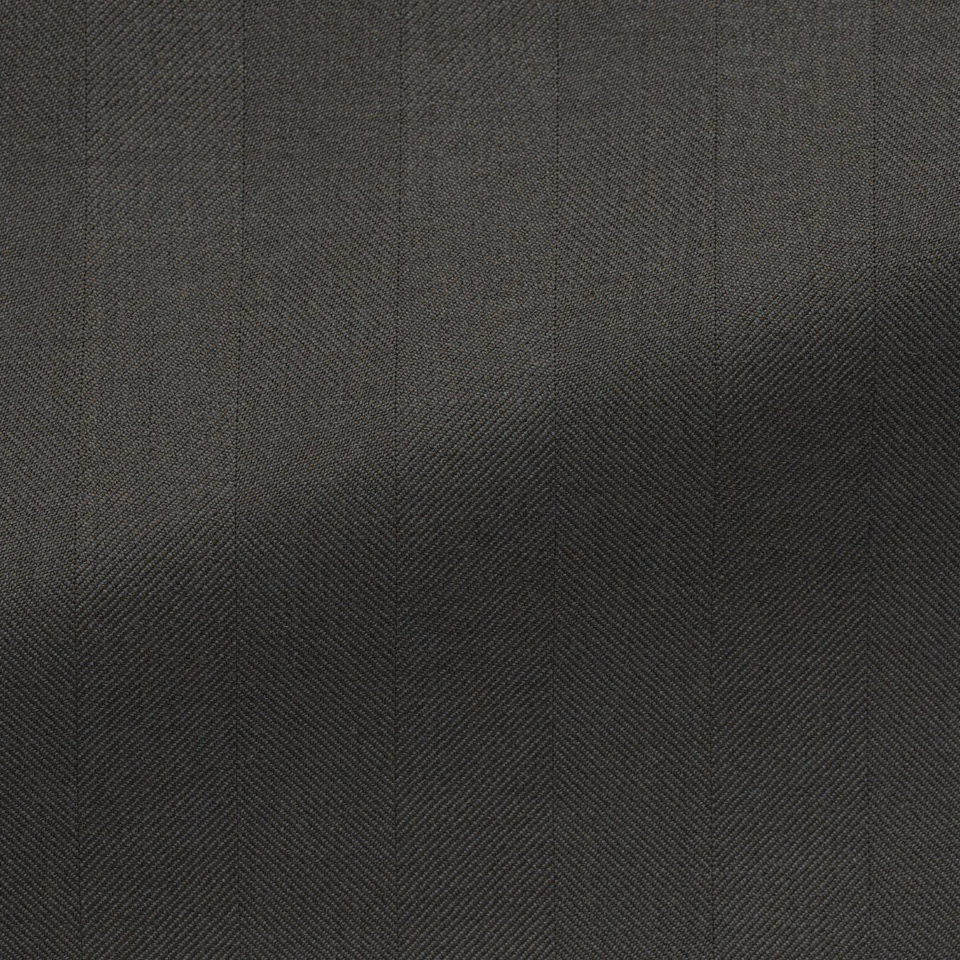 Drago Ash Brown Natural Bi Stretch S130 Merino Wool Solaro Herringbone