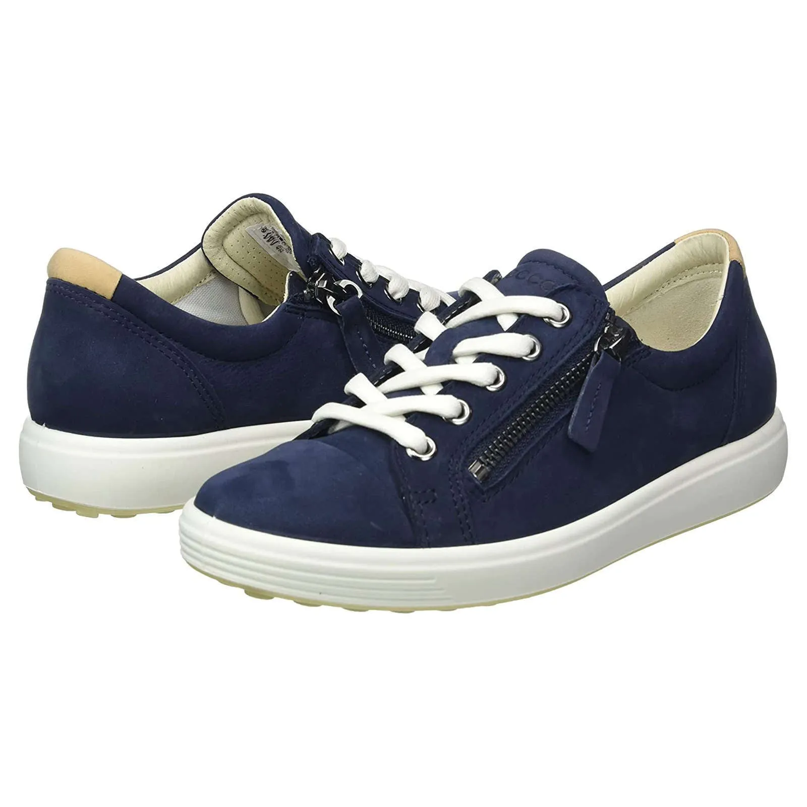Ecco Soft 7 Full Grain Leather Women's Casual Shoes