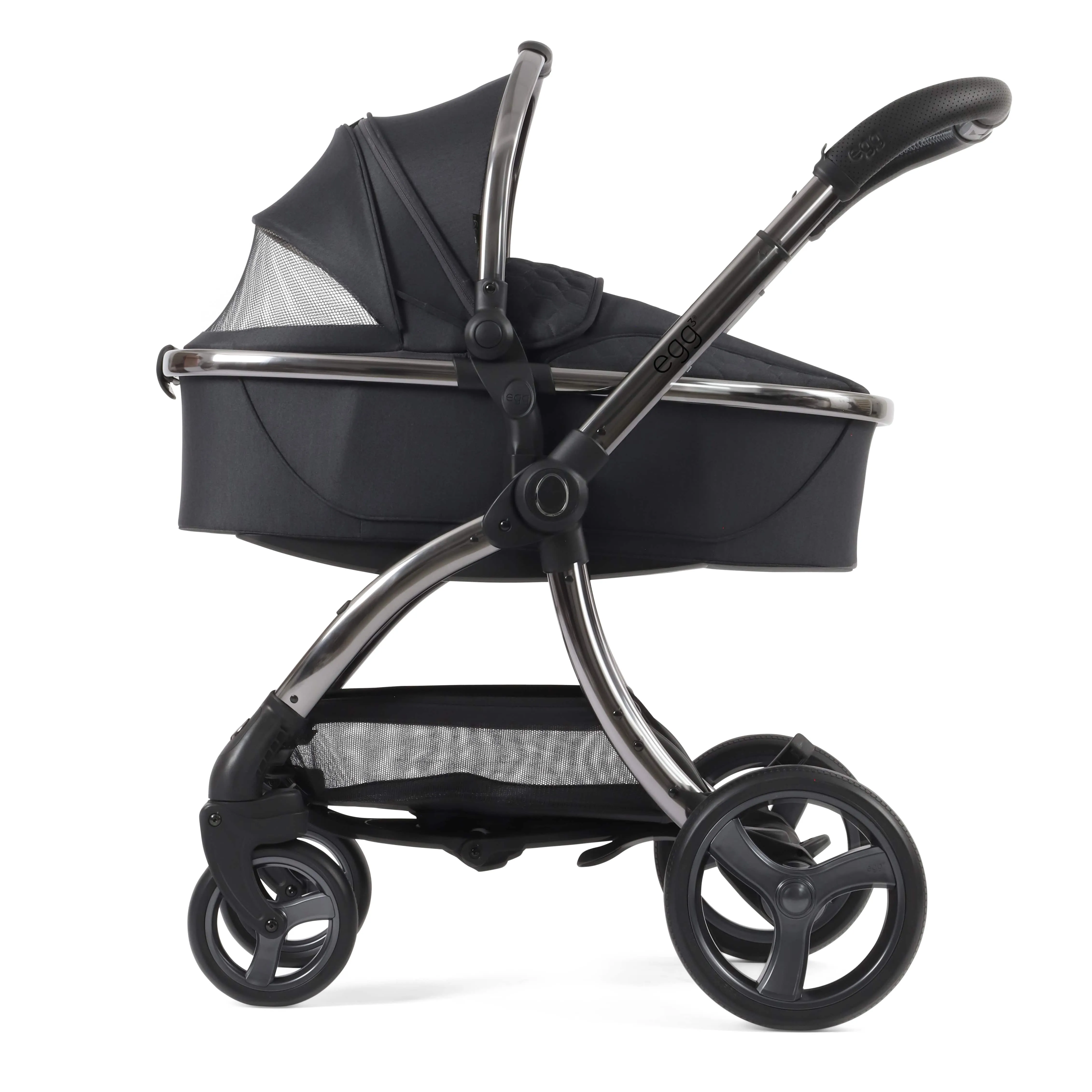 egg3 Luxury Travel System Bundle Carbonite