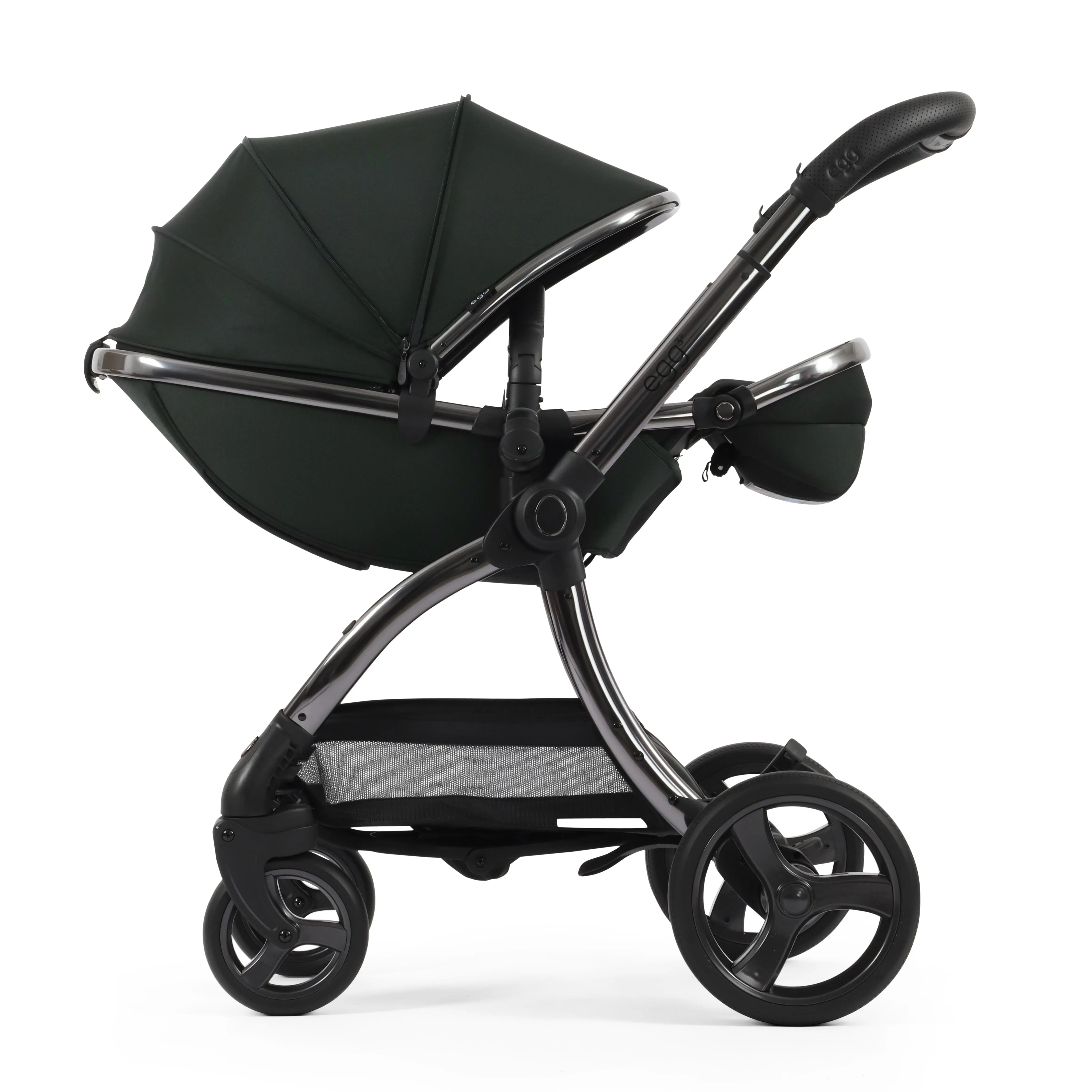 egg3 Pram Bundle Black Olive