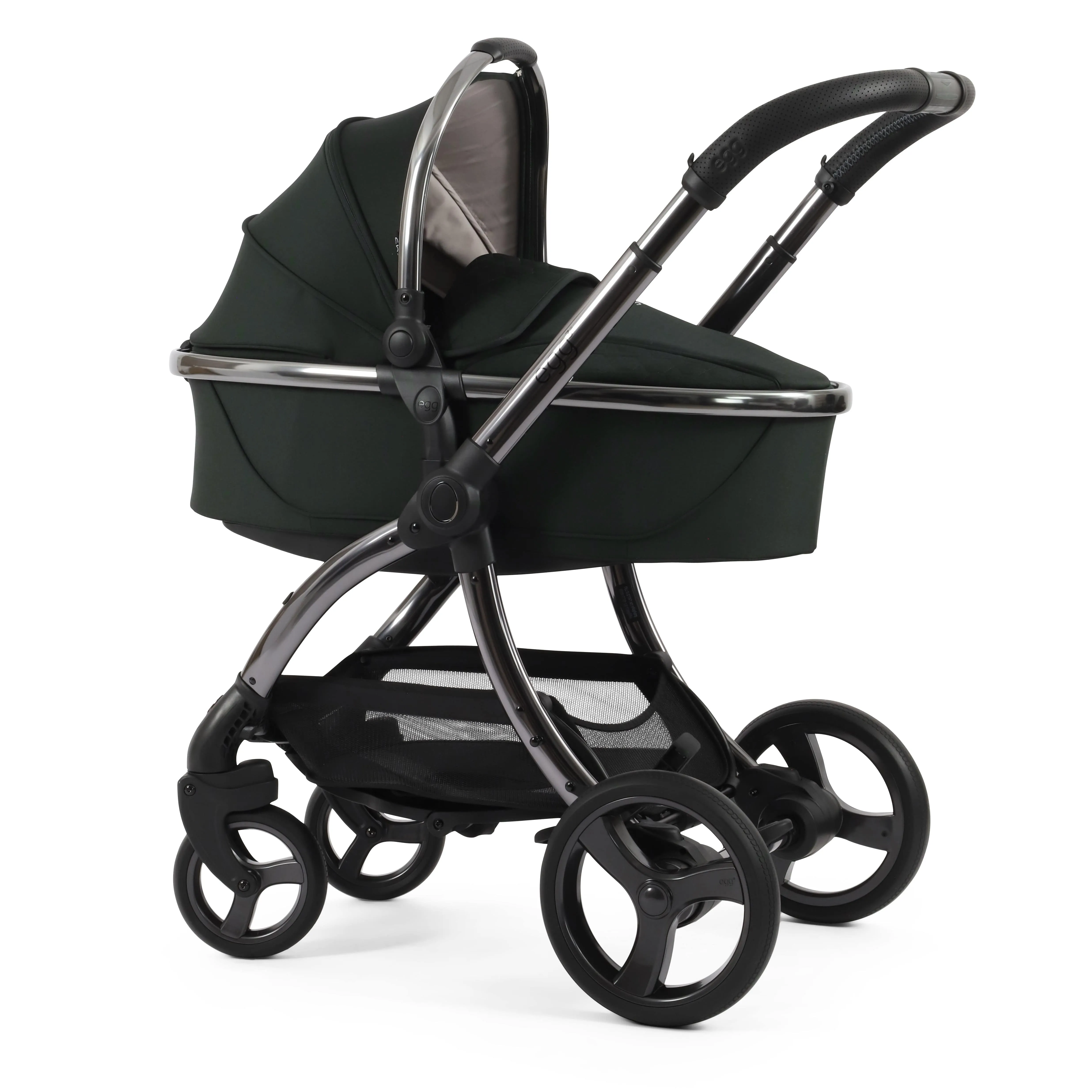 egg3 Pram Bundle Black Olive