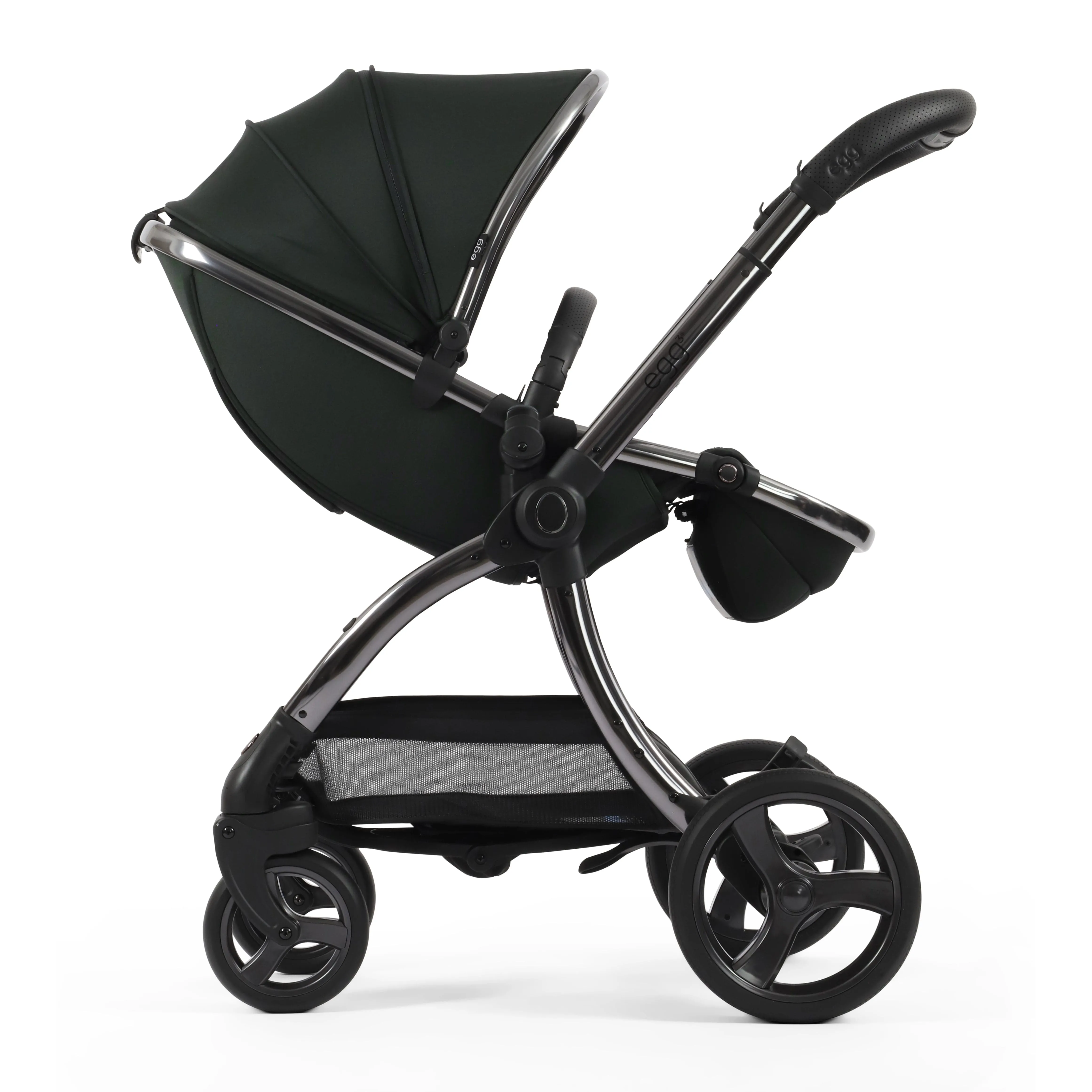 egg3 Pram Bundle Black Olive