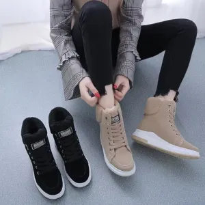 Emmy | Warme Gevoerde Hoge Sneakers